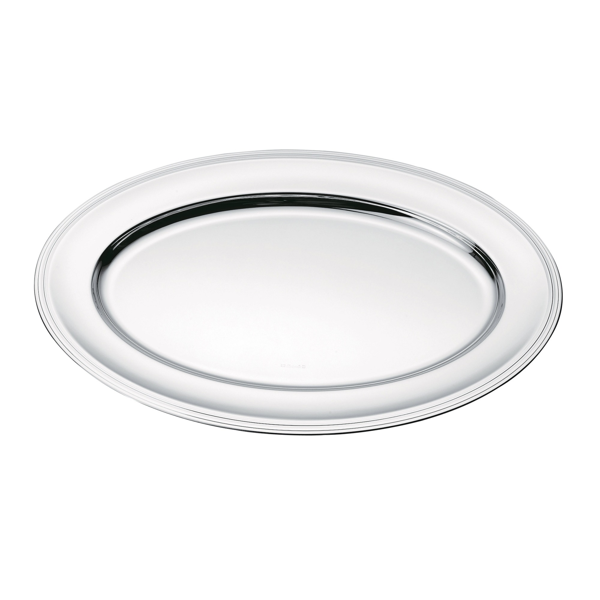 Travessa Oval Christofle Albi /clery 45 Cm Travessa Oval Christofle Albi /clery 45 Cm