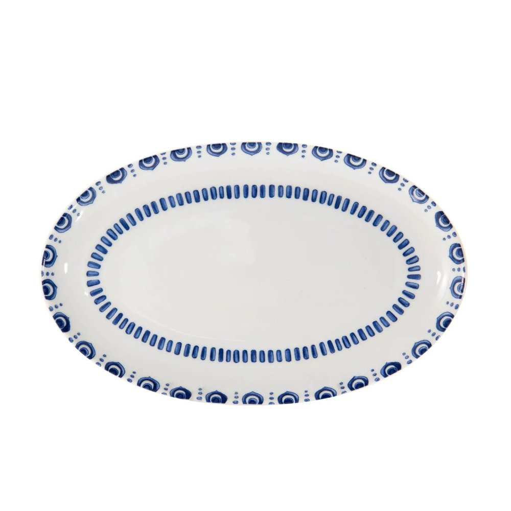 Travessa Oval Vista Alegre Azure 25 X 16 Cm