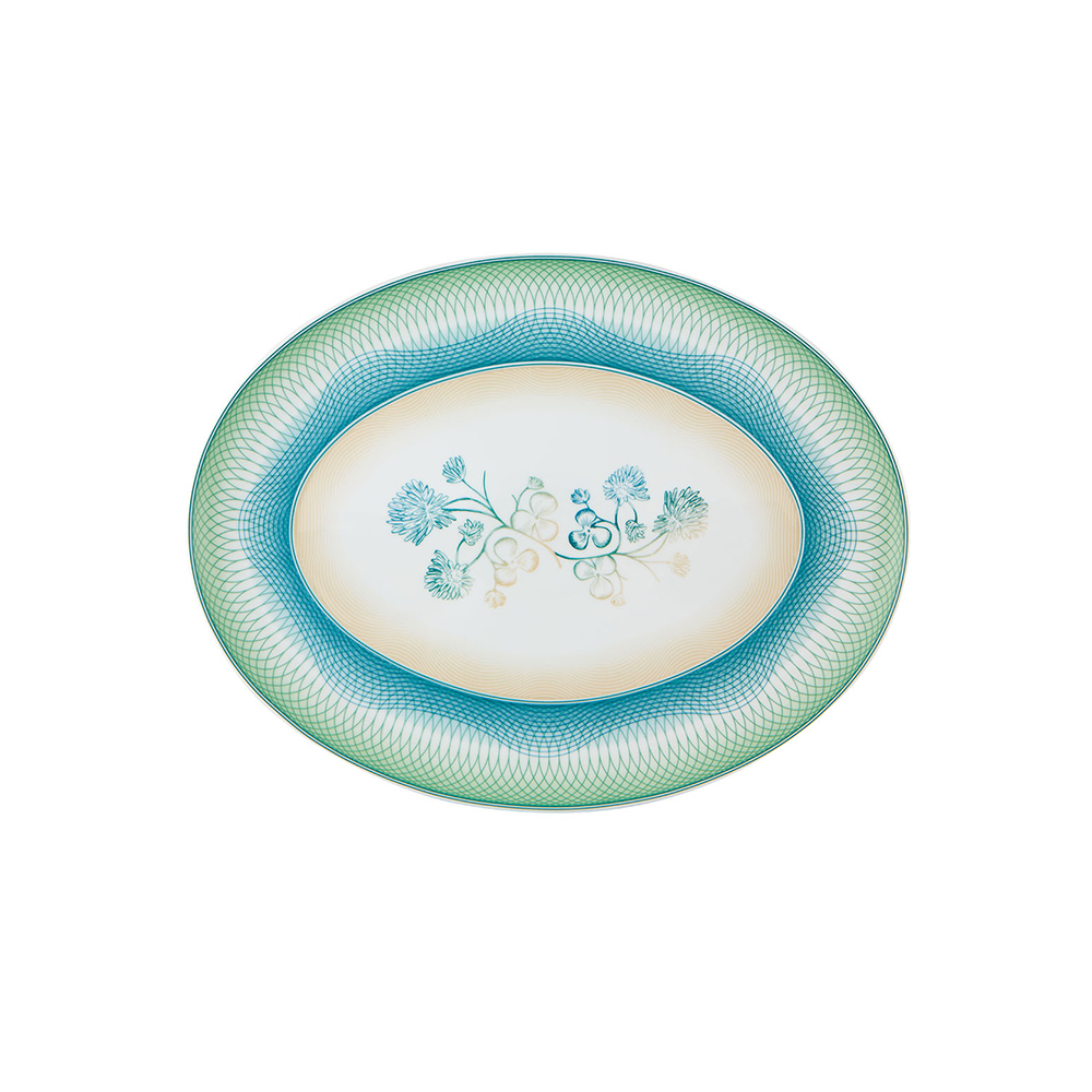 Travessa Oval Vista Alegre Treasures 42 Cm