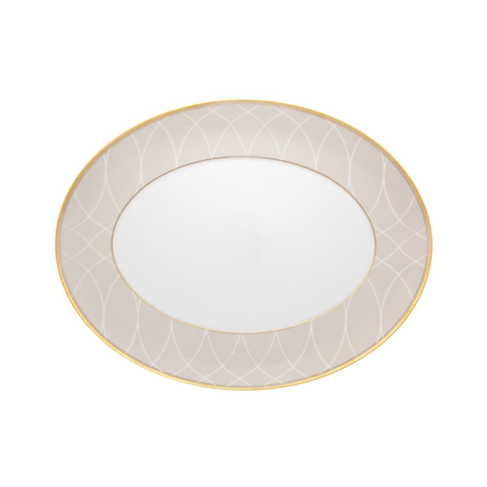 Travessa Para Servir Vista Alegre Terrace 2,8 X 26,5 X 34,7 Cm