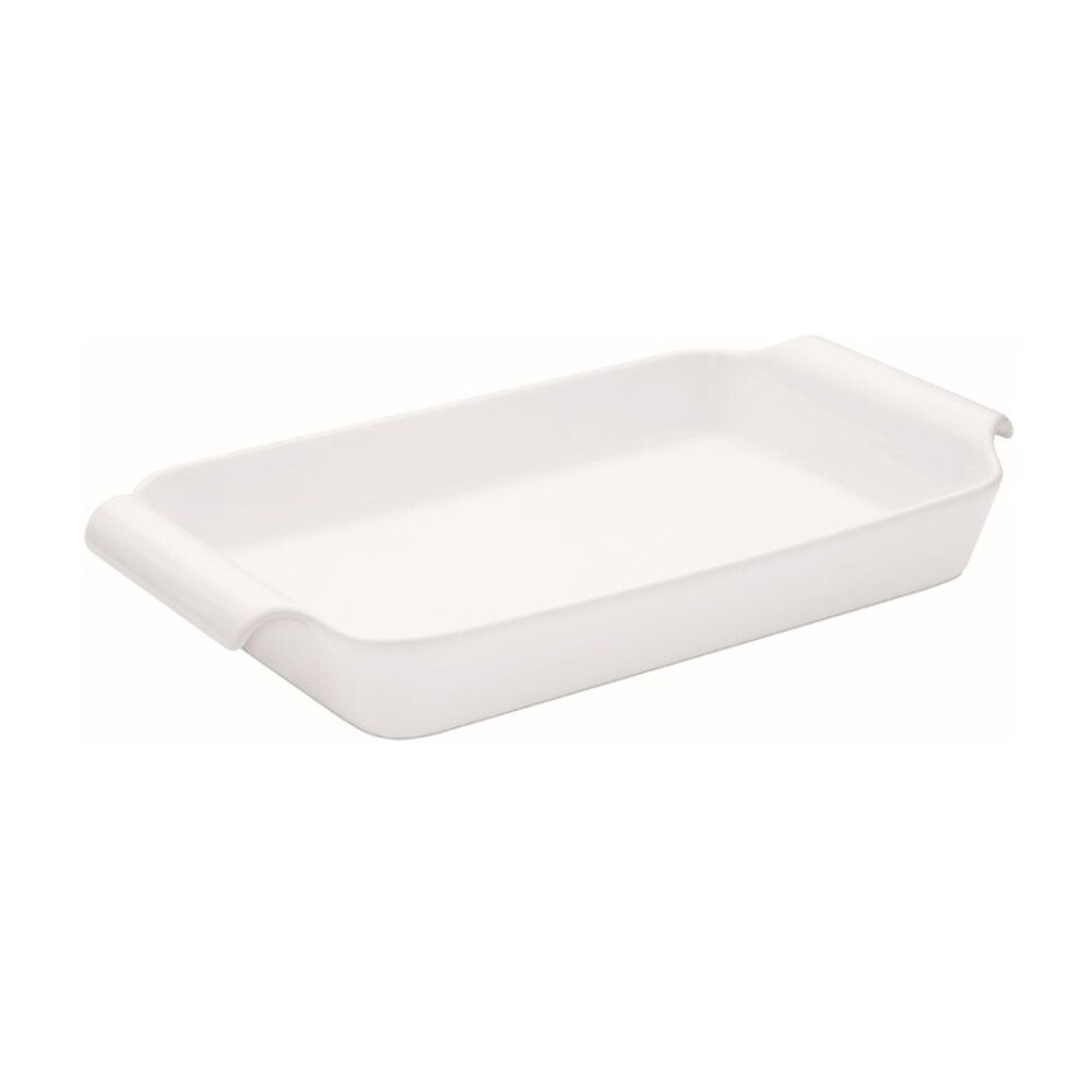 Travessa Refrataria Funda Oxford Cookware Branca 41 X 22 X 8 Cm