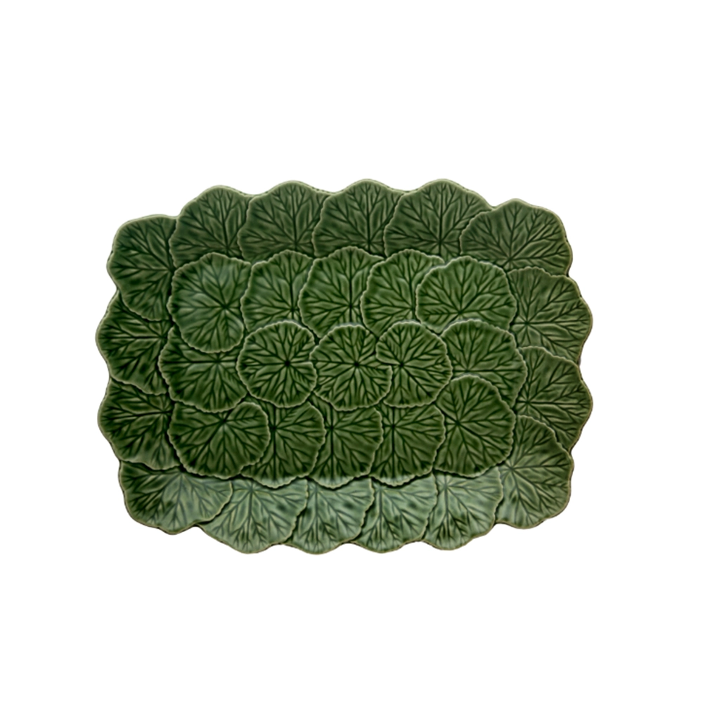 Travessa Retangular Bordallo Pinheiro Sardinheira 4 X 39 Cm