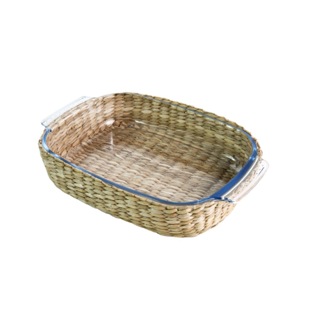 Travessa Retangular Dynasty Vimini 34,4 X 22,3 X 6,1 Cm Travessa Retangular Dynasty Vimini 34,4 X 22,3 X 6,1 Cm