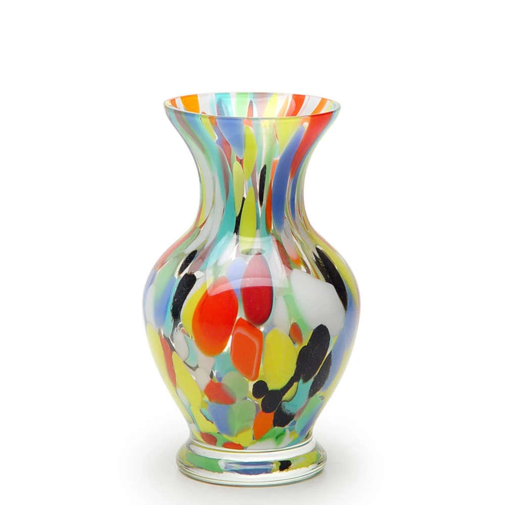 Vasinho 78 Cristais Cá D'oro Multicor 15 Cm