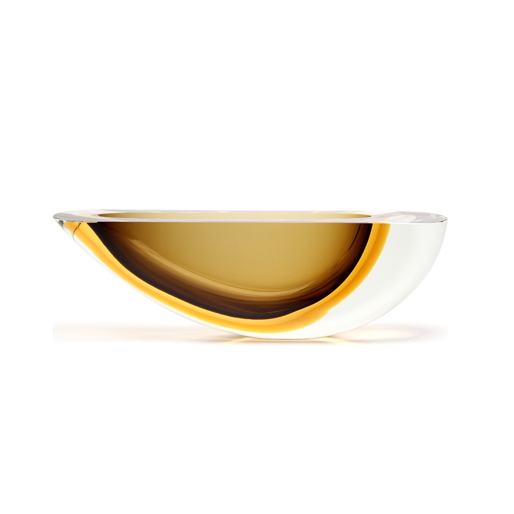 Vaso 160 Ms Bicolor Cristais Cá D'oro 9 X 34 Cm