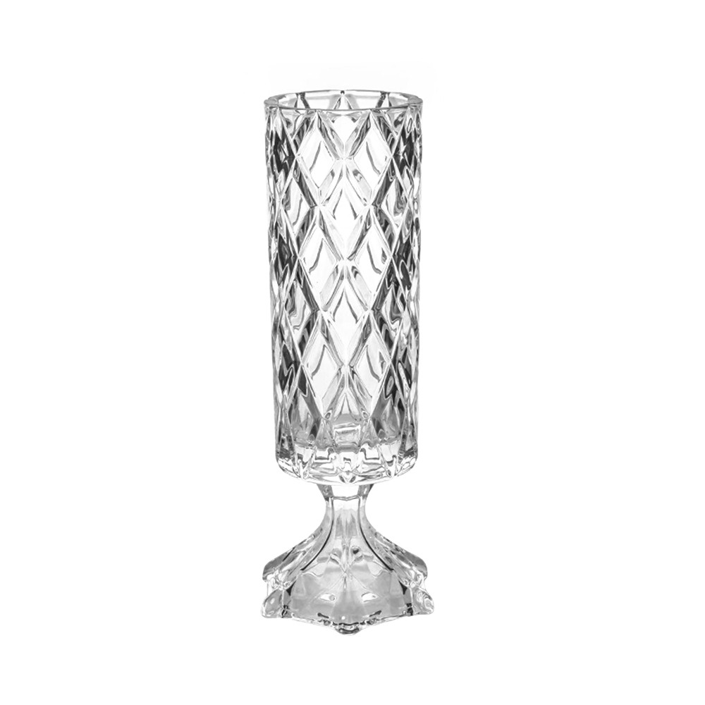 Vaso Com Pé Lyor Deli Diamond 12,5 X 41 Cm