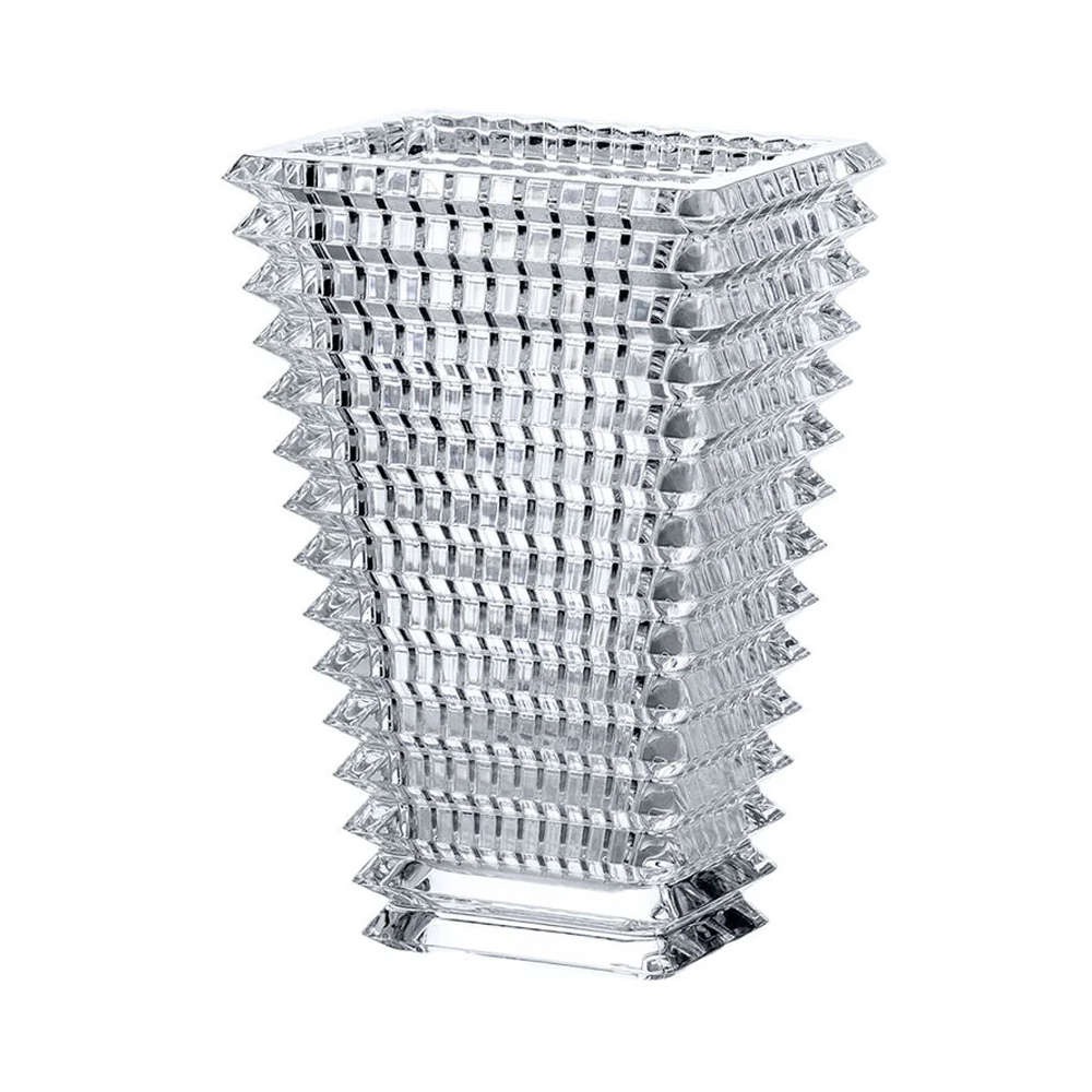 Vaso Retangular Em Cristal Baccarat Eye