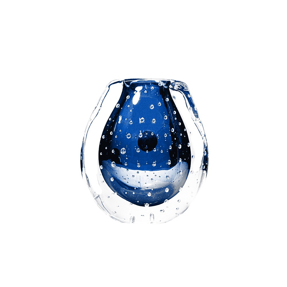 Vaso Santa Mônica Cristais D´labone 15 X 8 X 15 Cm Vaso Santa Mônica Cristais D´labone 15 X 8 X 15 Cm