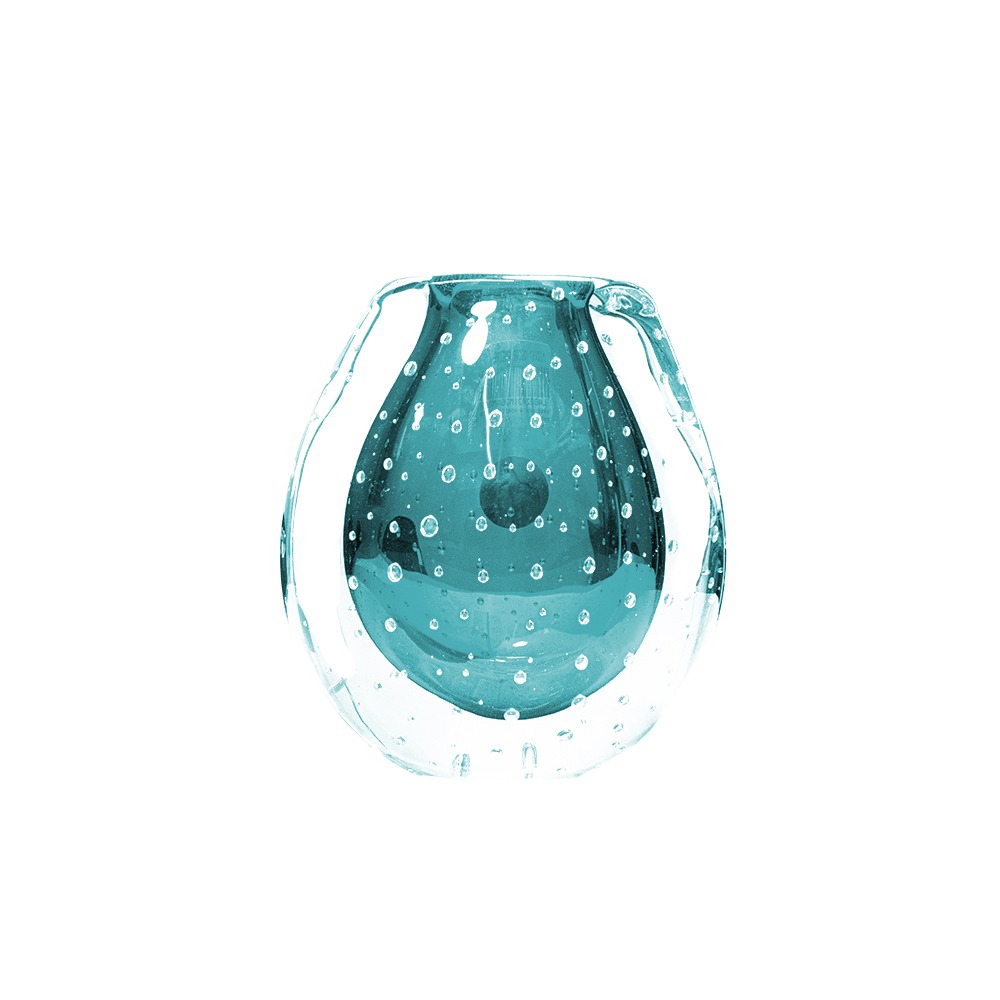 Vaso Santa Mônica Cristais D´labone 15 X 8 X 15 Cm Vaso Santa Mônica Cristais D´labone 15 X 8 X 15 Cm