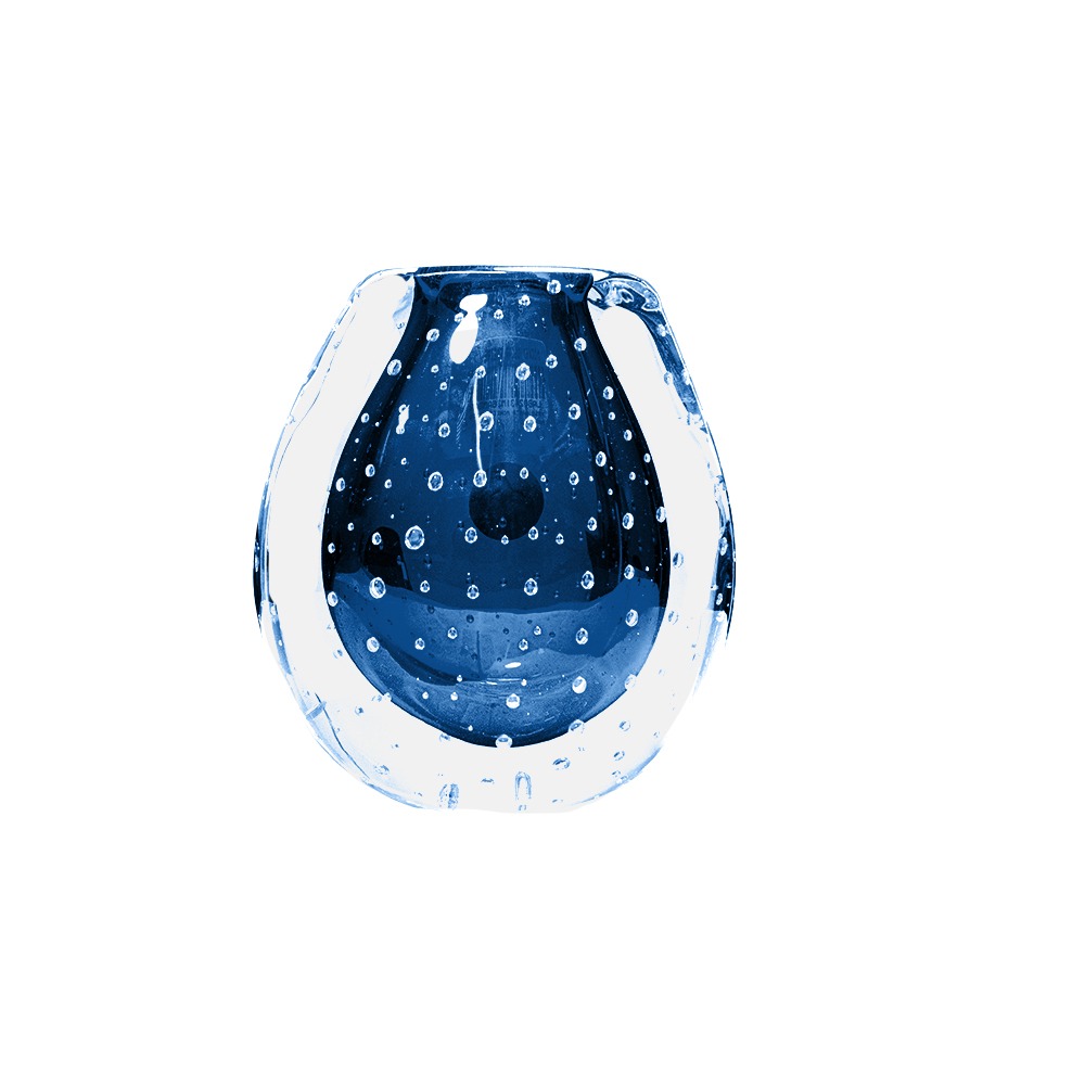 Vaso Santa Mônica Cristais D´labone 17 X 8 X 16 Cm