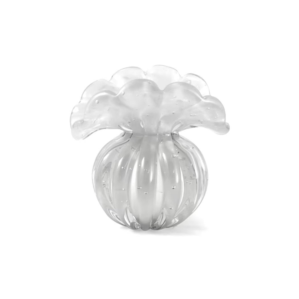 Vaso Toscana Cristais D´labone Quartzo Perola 10 X 10 Cm Vaso Toscana Cristais D´labone Quartzo Perola 10 X 10 Cm
