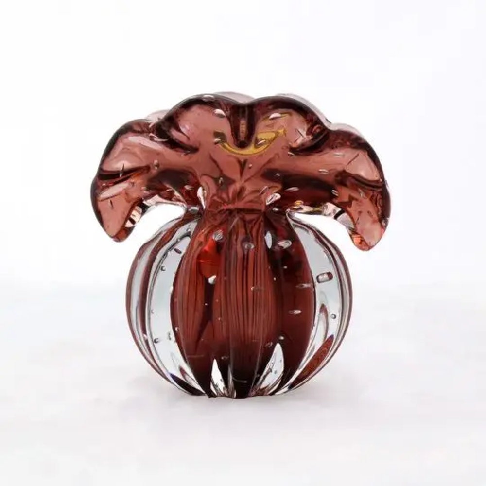 Vaso Toscana Cristais D´labone Rubi 10 Cm