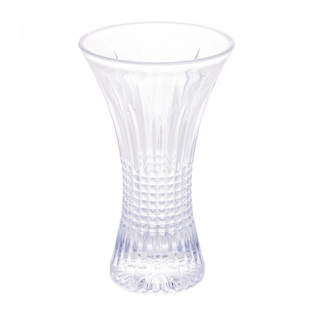 Vaso Wolff Queen Transparente 15 X 10 X 24 Cm Vaso Wolff Queen Transparente 15 X 10 X 24 Cm