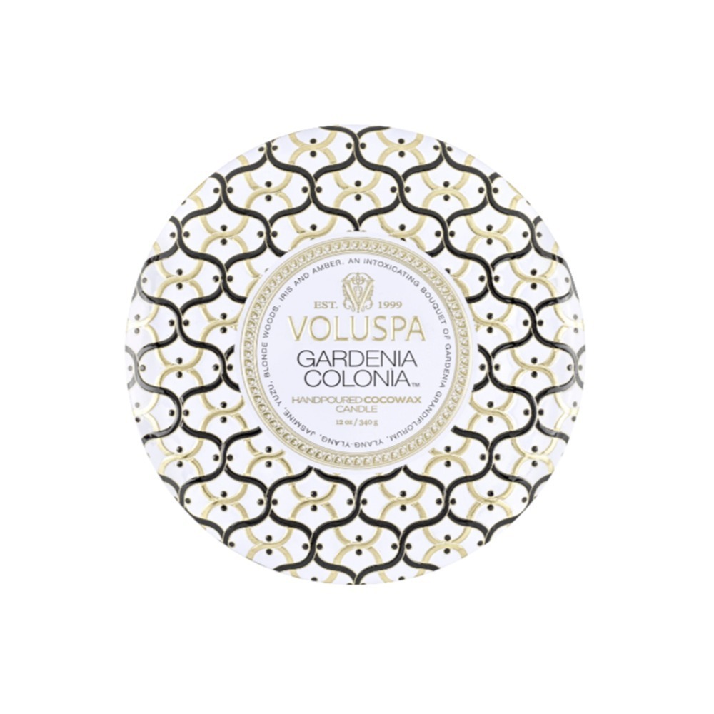 Vela Lata 3 Pavios 60 H Voluspa Nova Coleção Maison Noir Vela Lata 3 Pavios 60 H Voluspa Nova Coleção Maison Noir