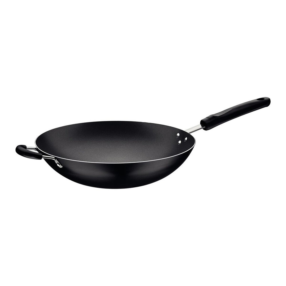 Wok Tramontina Caribe Preta 32 Cm