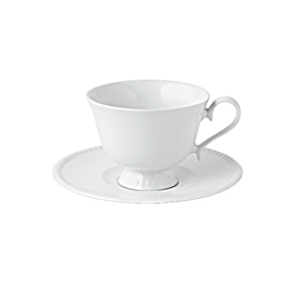 Xícara Para Chá Com Pires Qualitier Luxe 